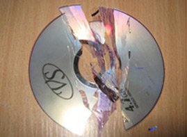 восстановления данных с CD, DVD