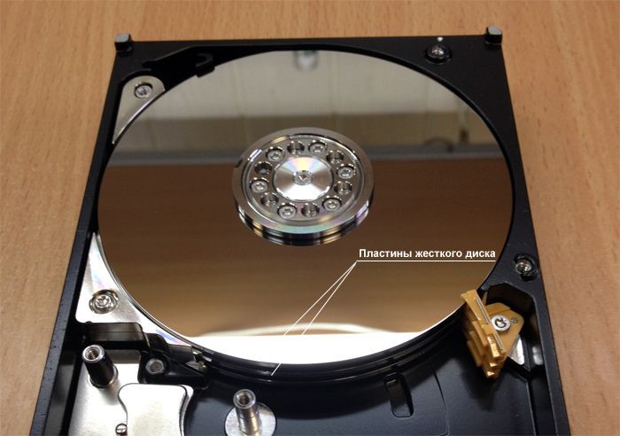 Пластины жесткого диска (HDD)