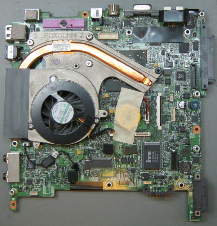 материнская плата ноутбука Fujitsu-Siemens U9200